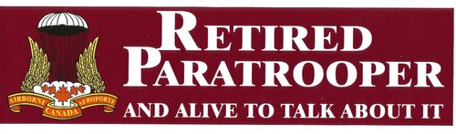 Retired paratrooper and - and, alive