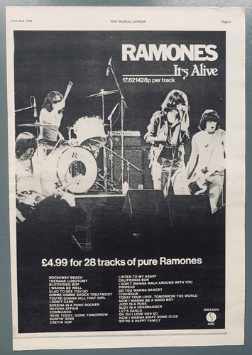 Ramones 1979 poster - 1979,