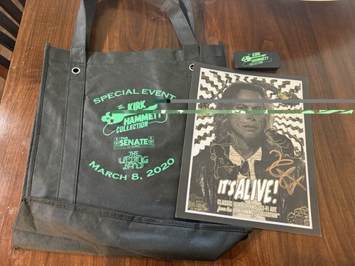 Kirk hammett autografo - hammett, firmato
