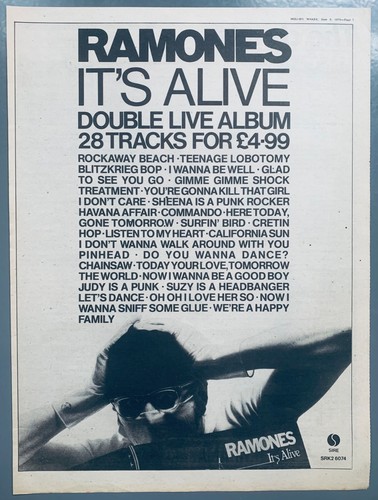 Ramones 1979 poster - 1979,
