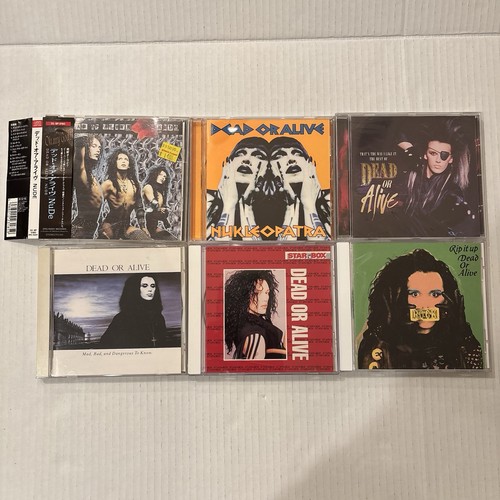 Dead alive 6xcd lot - or,