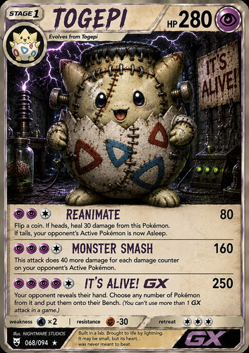 Togepi frankenstein è - togepi, ×