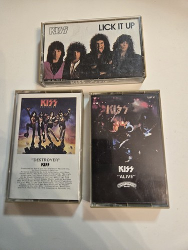 Kiss cassettes destroyer - kiss,