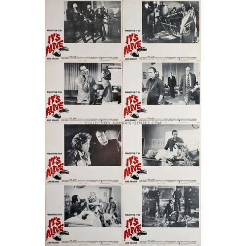 Alive lobby cards x8 - alive,