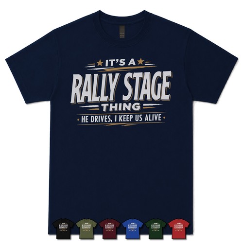 Shirt a rally stage - a,