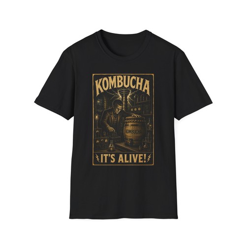 Maglietta kombucha alive - maglietta,